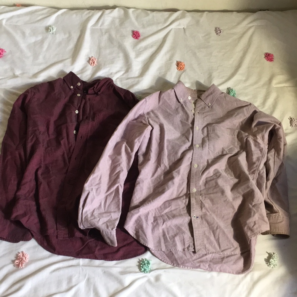 Purple Gap Oxford and Slim Shirts